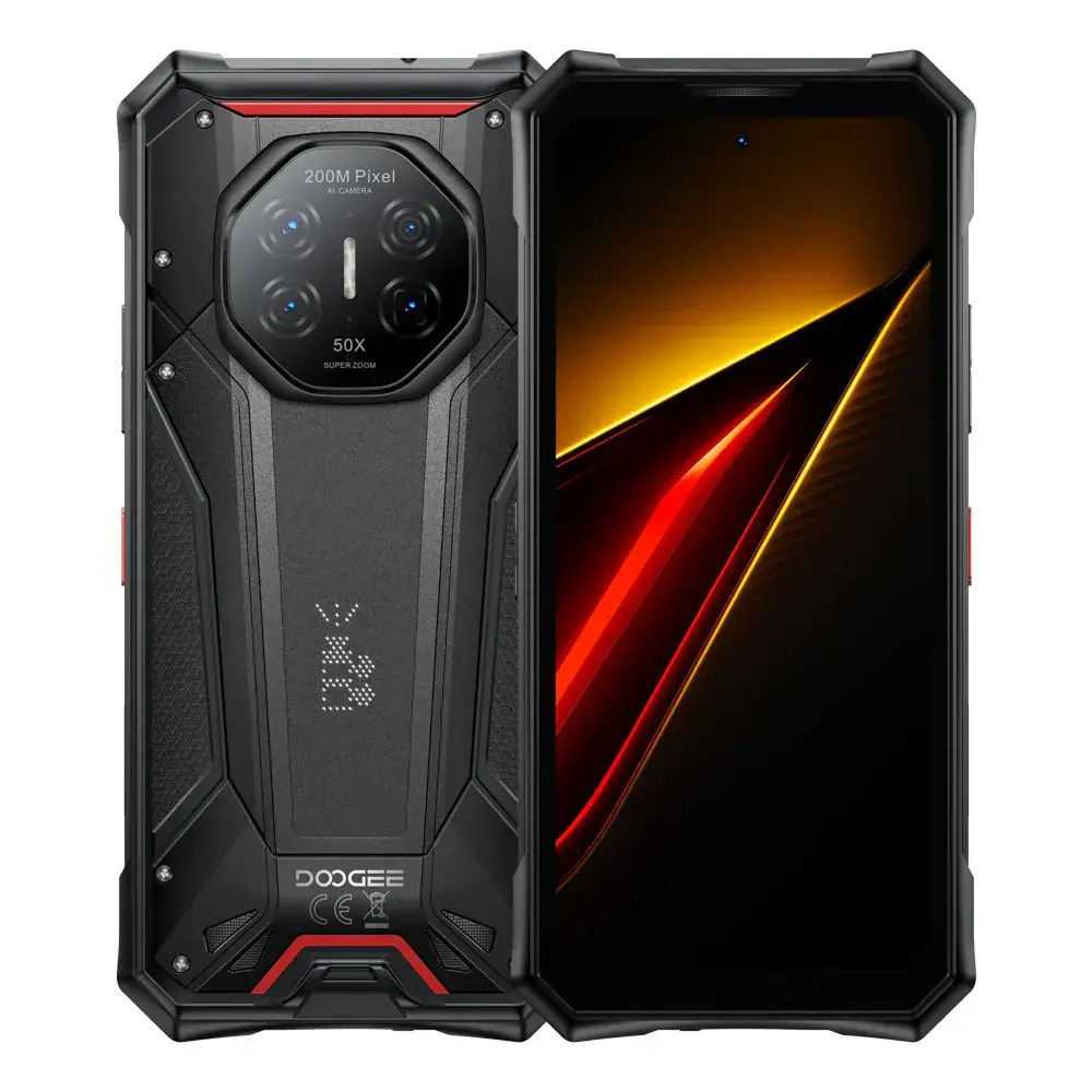 Doogee S300 Plus 5G Dual SIM (12/1TB) Rugged Smartphone Obsidian Black