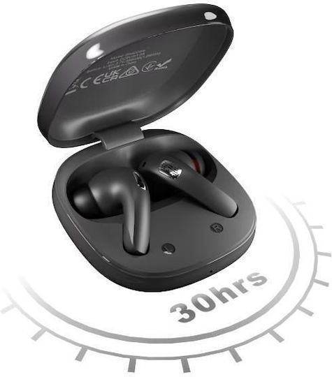HiFuture Sonic Core In-ear Bluetooth Handsfree Headphones with Sweat Resistance and Charging Case Gray vue 2