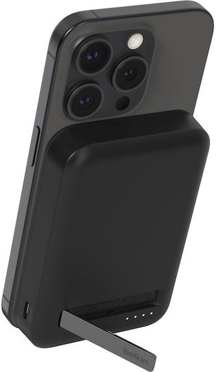 Belkin BoostCharge Pro MagSafe Power Bank 8000mAh 15W with USB-C Port Black view 3