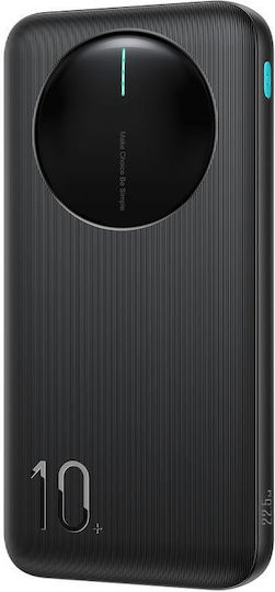 Joyroom JR-PBF12 Pro Power Bank 10000mAh 22.5W with 2 USB-A Ports and USB-C Port Black