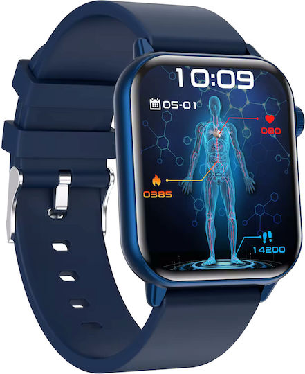 ZFit Smartwatch with Heart Rate Monitor (Black)