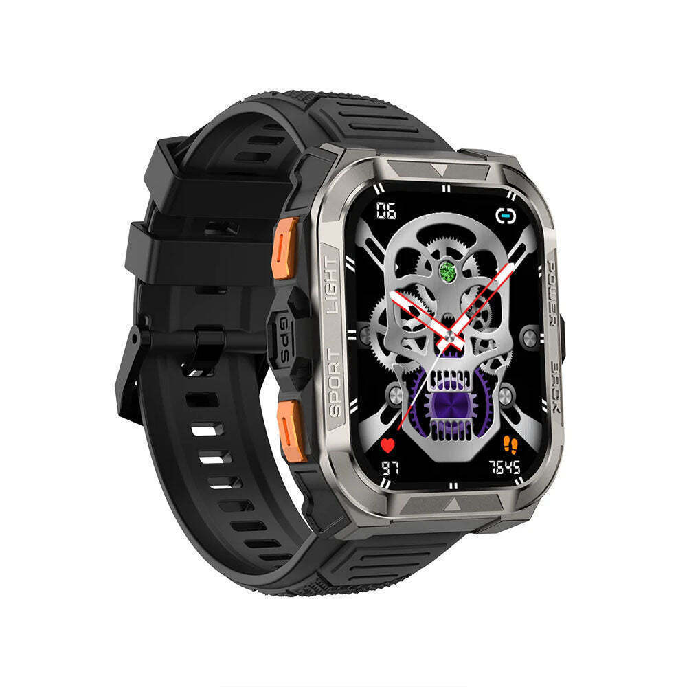 BlackView W80 Pro 56mm Smartwatch with Heart Rate Monitor (Black) view 3