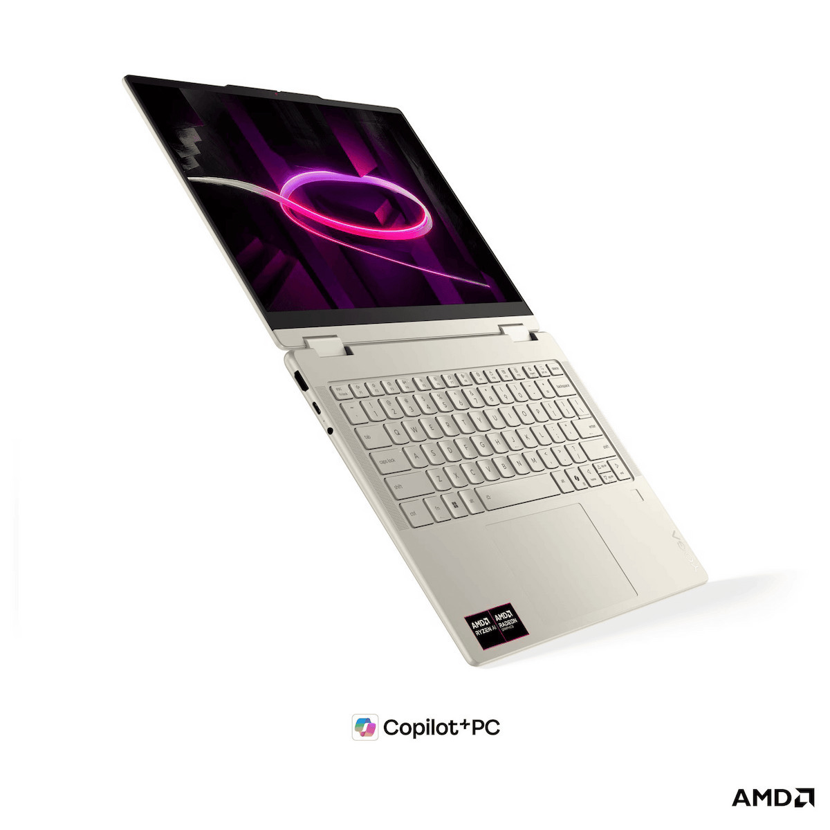 Lenovo YOGA 7 14AGP11 14" OLED FHD+ Touchscreen (Ryzen AI 300 Series-445/32GB/1.0TB SSD/W11 Home) (GR Keyboard) vue 4