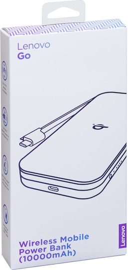 Lenovo Go Wireless Power Bank 10000mAh 30W Power Delivery Gray view 5