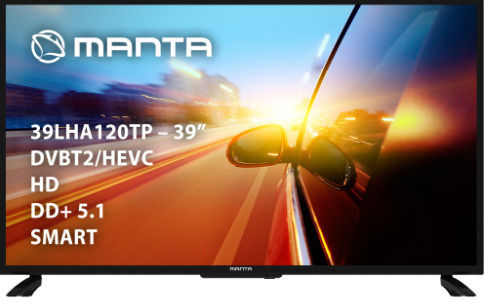 Manta Smart Television 39" HD Ready LED 39LHA120TP (2024)