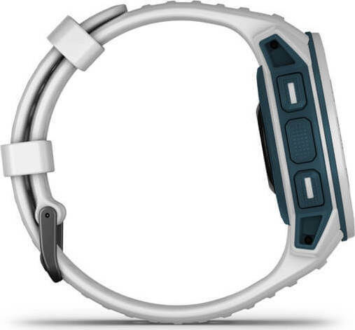 Garmin Instinct Solar Surf Edition 45mm Waterproof Smartwatch with Heart Rate Monitor (Cloudbreak) vue 5