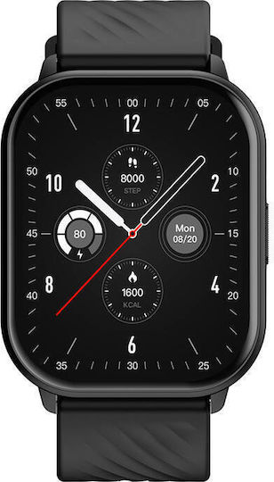 Zeblaze GTS 3 Smartwatch with Heart Rate Monitor (Jet Black) vue 6