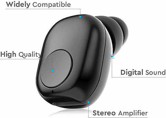 V-TAC VT-6500 In-ear Bluetooth Handsfree Earphone Black view 3