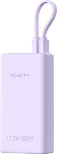 Romoss PHA10 Power Bank 10000mAh 22.5W with 2 USB-C Ports Purple