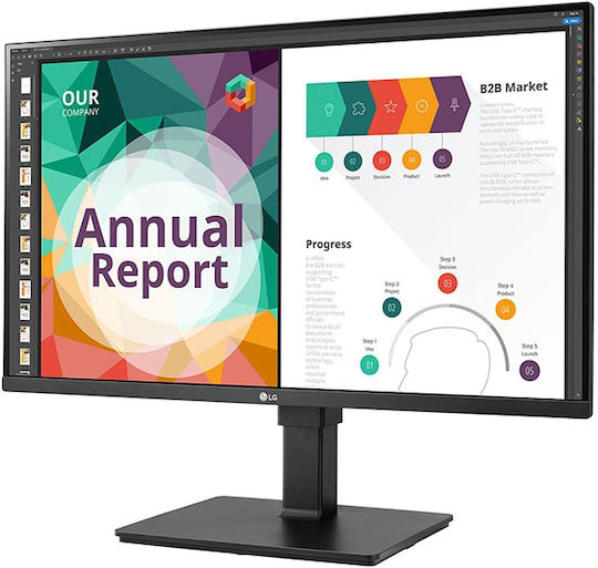 LG 32BN67UP-B IPS HDR Monitor 31.5" 4K 3840x2160 with Response Time 5ms GTG view 2