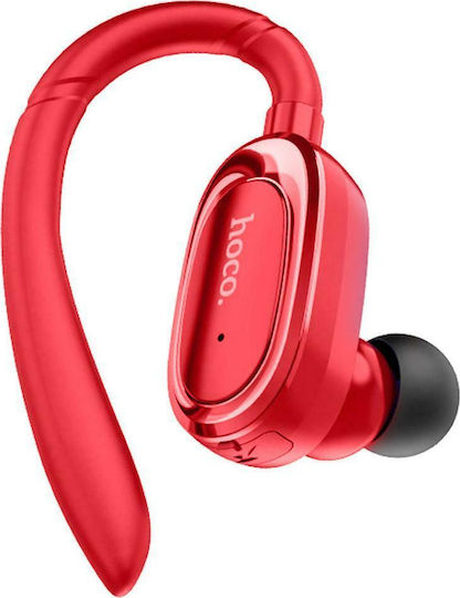 Hoco E26 Plus In-ear Bluetooth Handsfree Earphone Red view 1