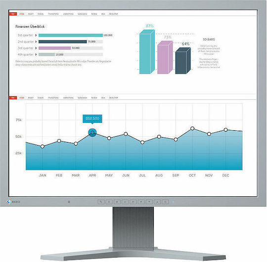 Eizo S2133 IPS Monitor 21.3" 1600x1200 with Response Time 6ms GTG Ansicht 3