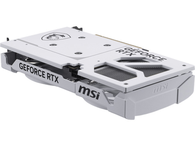 MSI GeForce RTX 5060 Ti 8GB GDDR7 Ventus 2X OC Plus White Graphics Card view 3