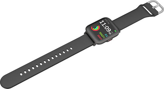 Sponge Watch 1 with Heart Rate Monitor (Black) vue 5