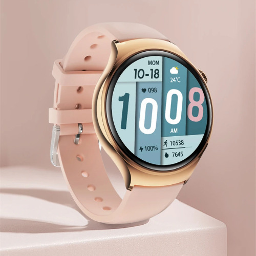 M11 Pink Smartwatch with Heart Rate Monitor (Pink) view 9