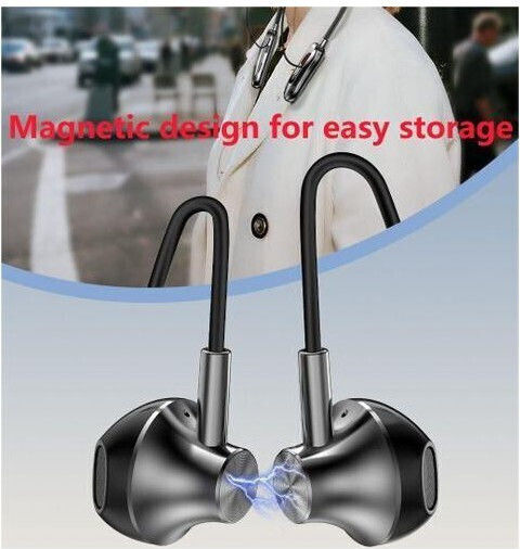 Bass G63 In-ear Bluetooth Handsfree Headphones Black view 3