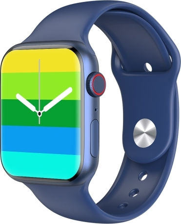 W38 1.9 Inch Color Screen Smart Watch Support Heart Rate Monitoring Blood Pressure Monitoring Blue view 1