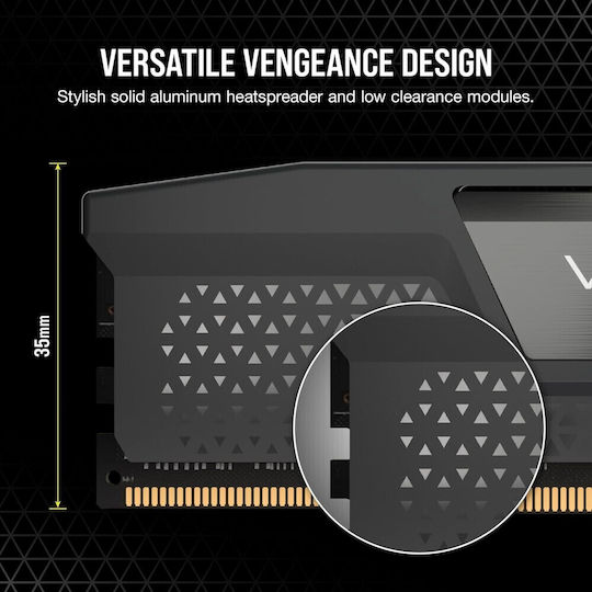 Corsair Vengeance DDR5 with Module 1x16GB and Speed 6000 for Desktop CMK16GX5M1E6000Z36 view 2