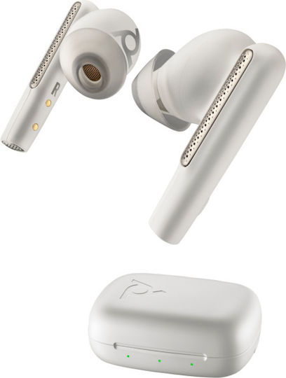 Poly Voyager Free 60 UC + BT700 USB-A Adapter + Basic Charge Case In-ear Bluetooth Handsfree Earphones with Charging Case White Sand view 5