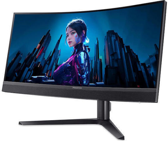 Acer Predator X34 V3 Ultrawide VA HDR Gaming Monitor 34" 3440x1400 180Hz vue 4