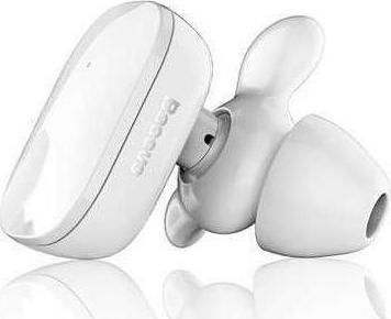 Baseus Encok W02 In-ear Bluetooth Handsfree Earphone White view 1