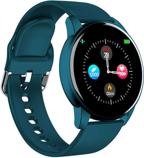 DAS.4 SG60 44mm Smartwatch with Heart Rate Monitor (Blue) view 4
