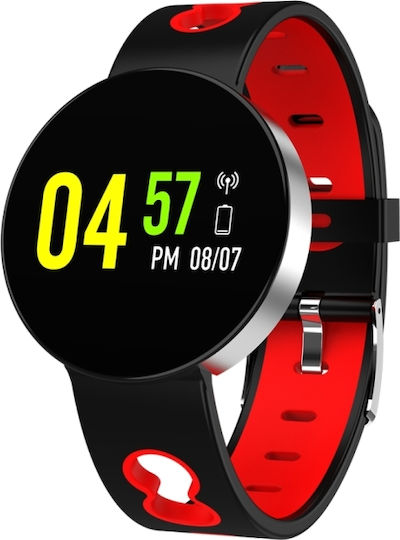 Z8 Smartwatch with Heart Rate Monitor (Red)