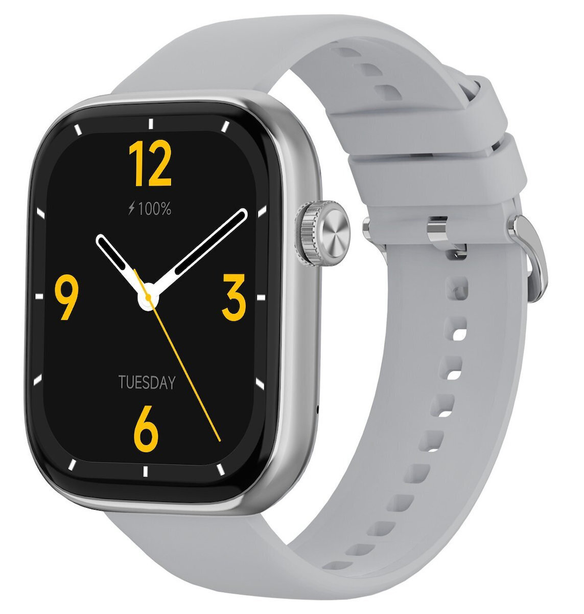Imilab IMIKI ST2 40mm Smartwatch with Heart Rate Monitor (Silver)