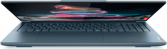 Lenovo Yoga Pro 9 16IMH9 16" 165Hz (Ultra 9-185H/64GB/1TB SSD/GeForce RTX 4070/W11 Home) Tidal Teal (US Keyboard) view 6