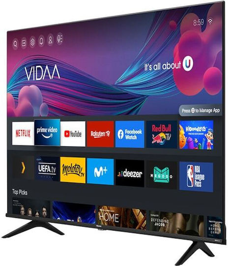 Hisense Smart Television 55" 4K UHD LED 55A6BG HDR (2021) view 4