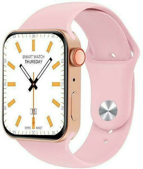 N76 Smartwatch with Heart Rate Monitor (Pink) vue 2