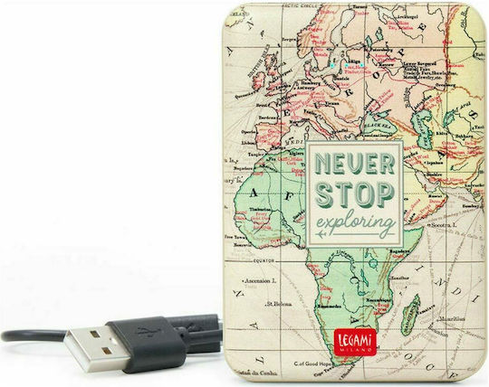 Legami Milano My Super Power 5000mAh with 2 USB-A Ports Travel