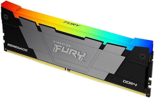 Kingston Fury Renegade Rgb DDR4 with Module 1x32GB and Speed 3200 for Desktop KF432C16RB2A/32