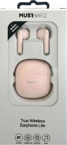 Mhtws325 Earbud Bluetooth Handsfree Earphones with Charging Case Pink view 2
