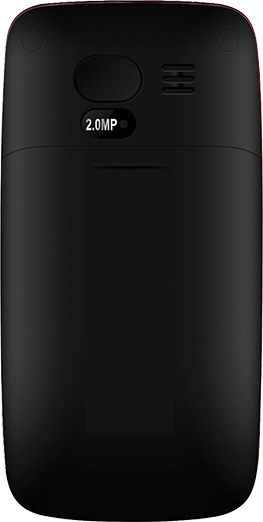 MaxCom MM824 Single SIM Mobile with Large Buttons (Greek Menu) Black view 3