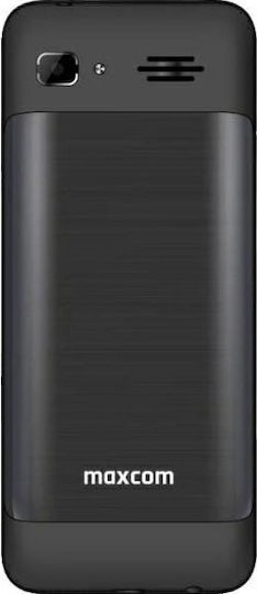 MaxCom MM245 4G Dual SIM Mobile with Buttons Black view 2