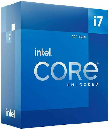 Intel Core i7-12700KF 2.7GHz Processor 12 Core for Socket 1700 in Box view 1