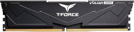 TeamGroup Vulcan Schwarz 16GB DDR5 RAM with 5200 Speed for Desktop (FLBD516G5200HC40C01)