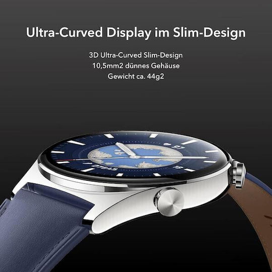 Honor Watch GS 3 46mm Waterproof with Heart Rate Monitor (Ocean Blue) view 3