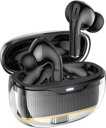 Hoco EW54 Rayo In-ear Bluetooth Handsfree Earphones with Charging Case Black view 1