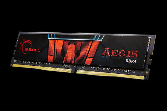 G.Skill Aegis DDR4 16GB RAM with 2x8GB Modules and Speed 2400 for Desktop F4-2400C17D-16GIS view 3