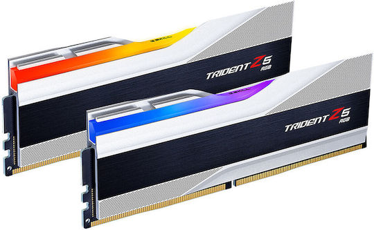 G.Skill Trident Z5 RGB DDR5 32GB RAM with 2x16GB Modules and Speed 7600 for Desktop F5-7600J3646G16GX2-TZ5RS