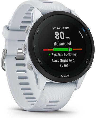 Garmin Forerunner 255 Music 46mm Waterproof Smartwatch with Heart Rate Monitor (Whitestone) view 3