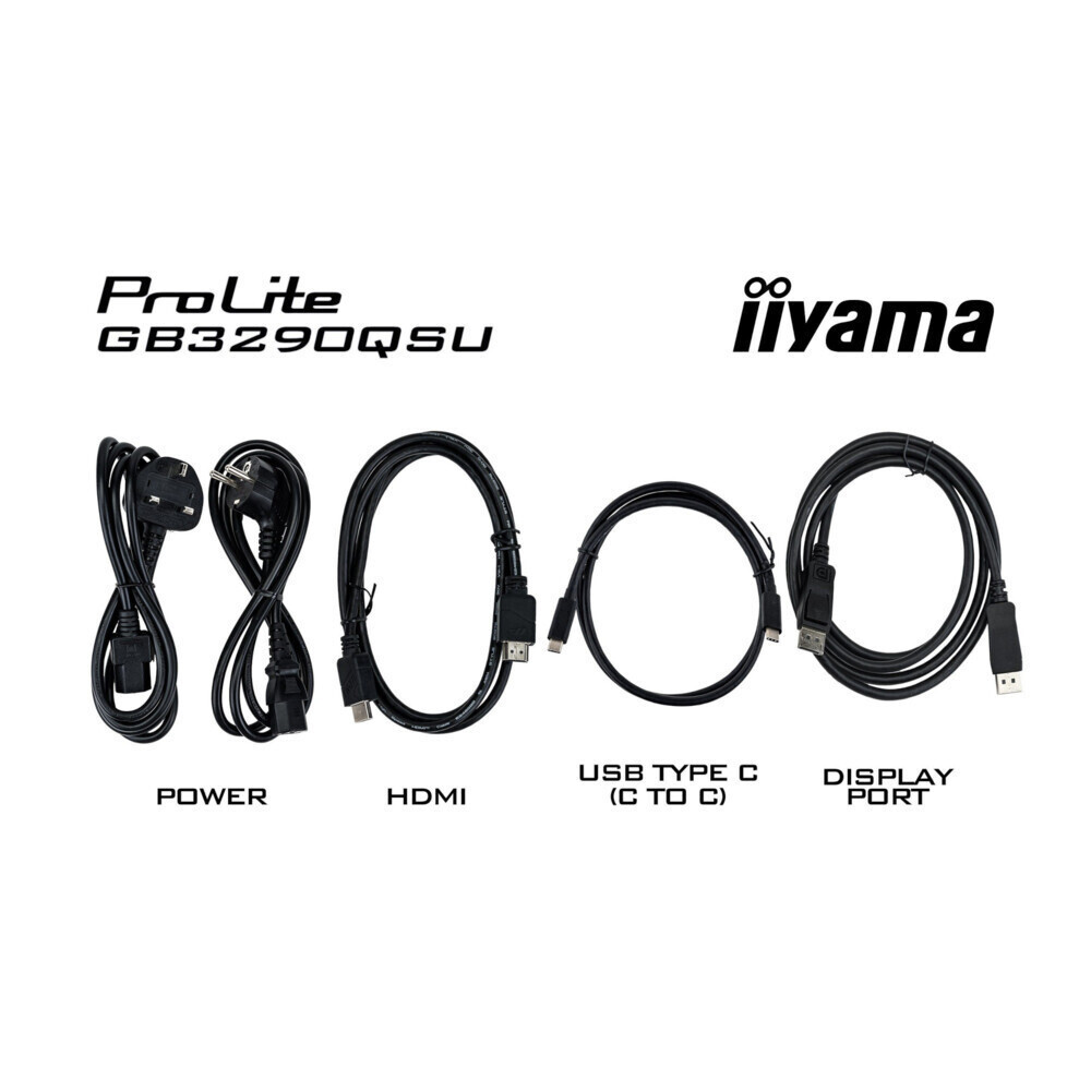 Iiyama G-Master GB3290QSU-B1 IPS Gaming Monitor 31.5" QHD 2560x1440 240Hz view 7