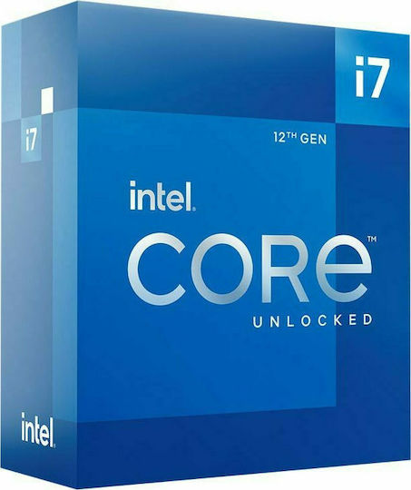 Intel Core i7-12700KF 2.7GHz Processor 12 Core for Socket 1700 Tray view 3