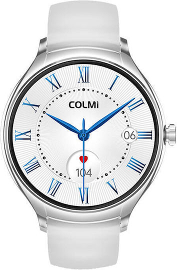 Colmi L10 39mm Smartwatch with Heart Rate Monitor (Silver) view 3