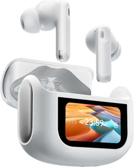 AirBuds 12 Bluetooth Handsfree Earphones with Sweat Resistance and Charging Case White view 6
