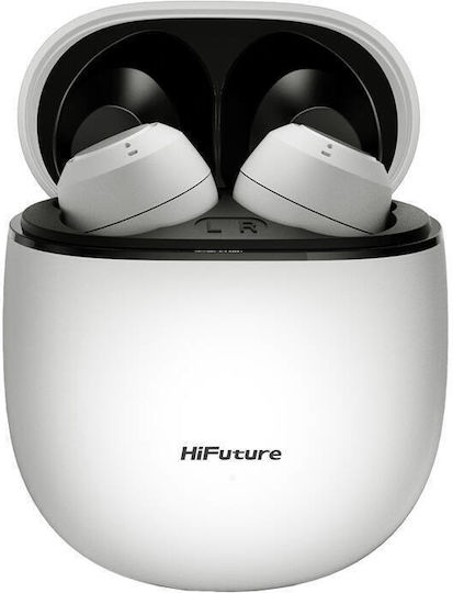 HiFuture Olymbuds3 Bluetooth Handsfree Earphones with Charging Case White view 3
