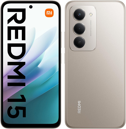 Xiaomi Redmi 15 4G Dual SIM (6GB/128GB) Titan Gray view 2