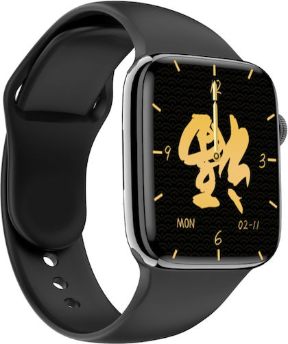 I7 ProMax Smartwatch with Heart Rate Monitor (Black) view 9